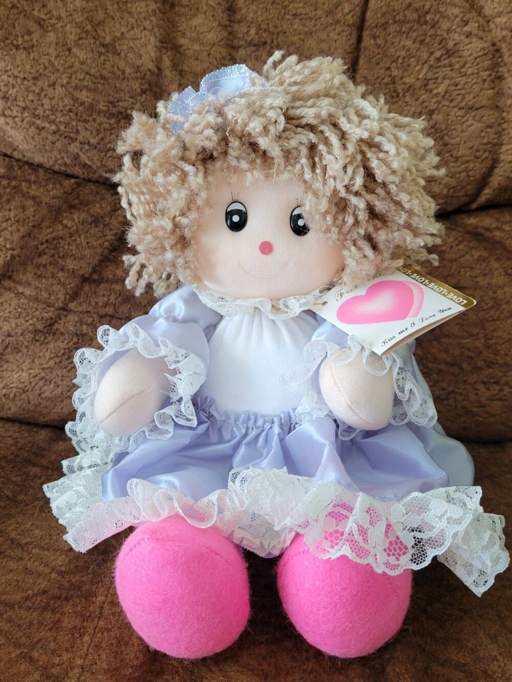 RARE Vintage 1986 Poter Precious Moment Wind-Up Musical  Doll - Tested & Works!